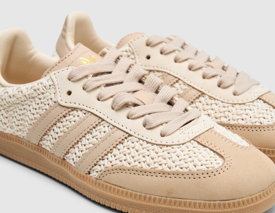 adidas Originals Women's Samba OG Sand Strata / Magic Beige - Gum