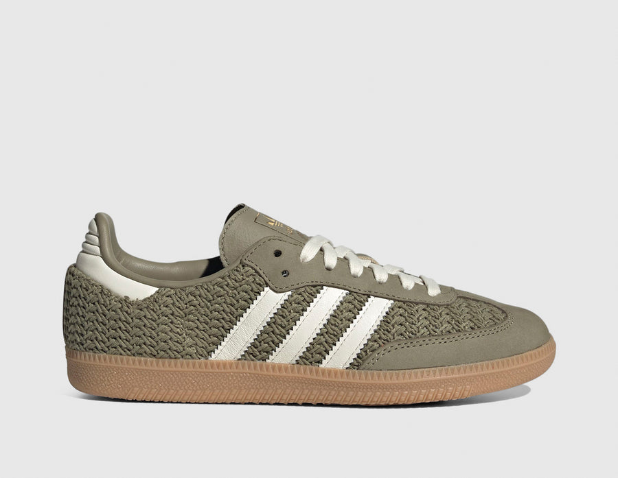 adidas Originals Women's Samba OG Orbit Green / Cream White - Gum
