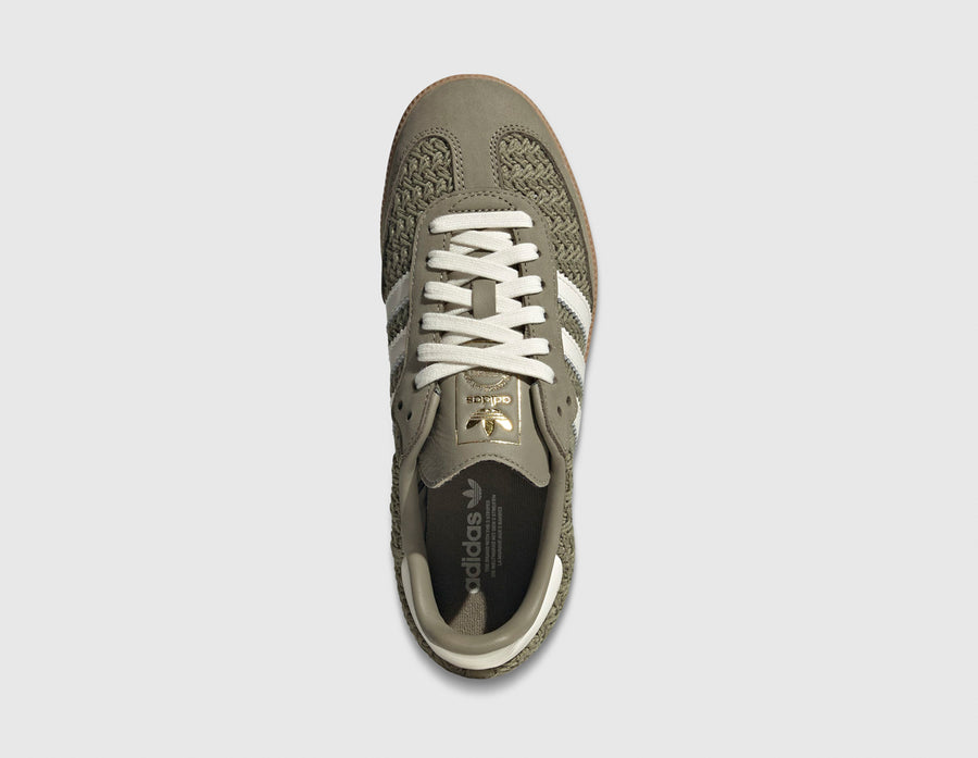adidas Originals Women's Samba OG Orbit Green / Cream White - Gum