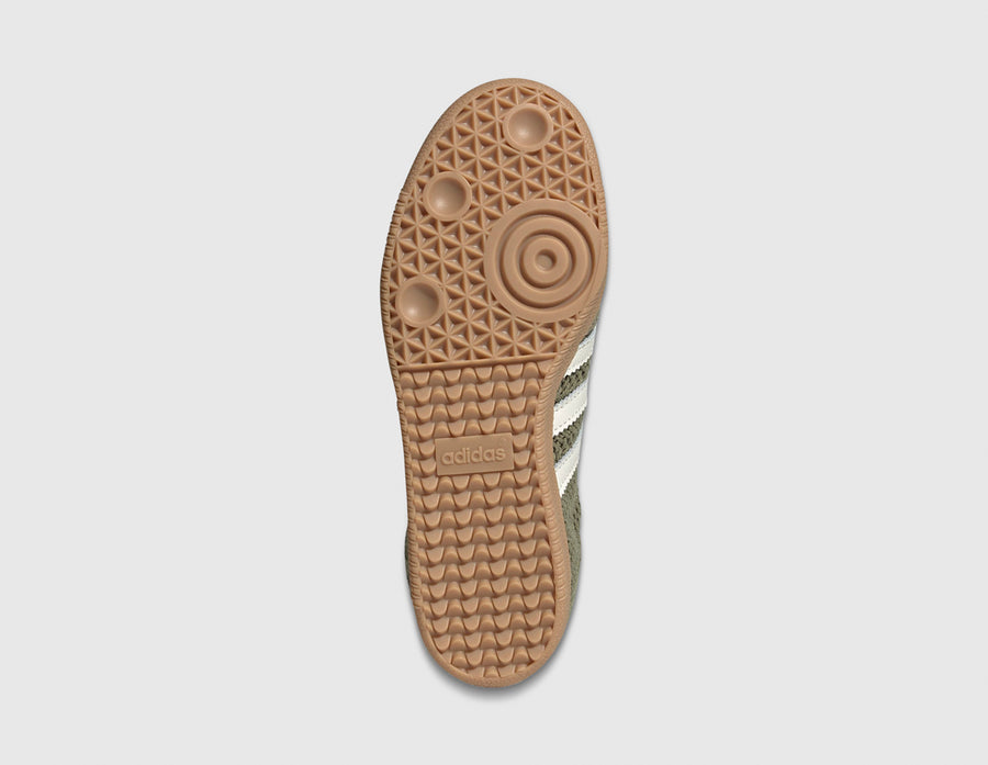 adidas Originals Women's Samba OG Orbit Green / Cream White - Gum