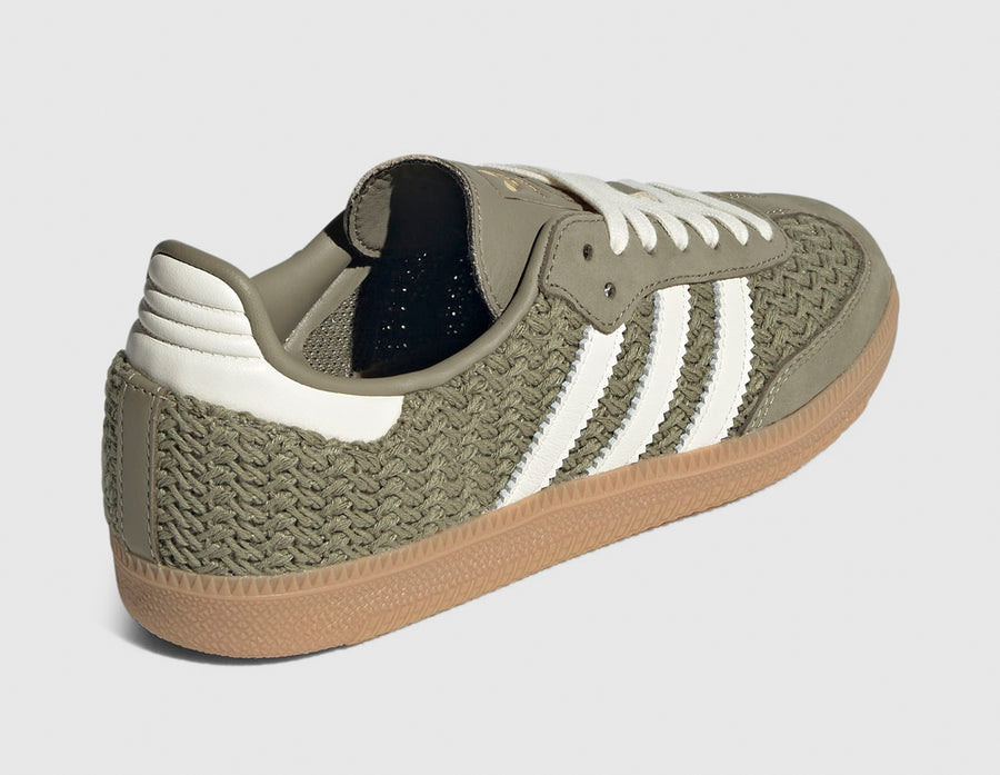 adidas Originals Women's Samba OG Orbit Green / Cream White - Gum