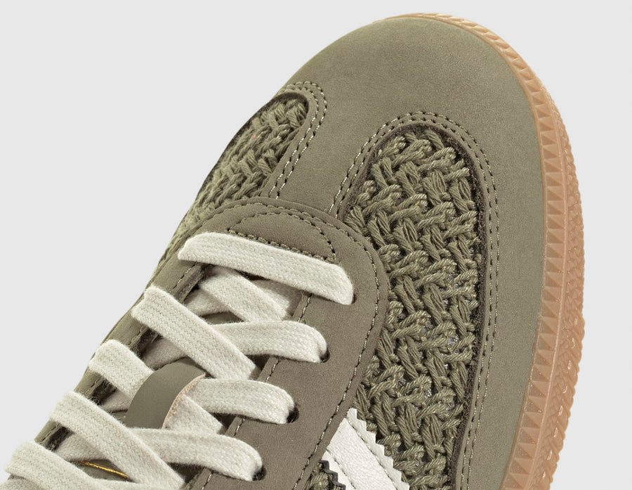 adidas Originals Women's Samba OG Orbit Green / Cream White - Gum