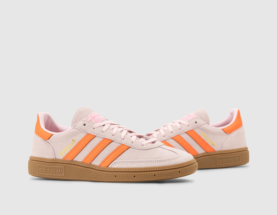 adidas Originals Women's Handball Spezial Clear Pink / Solar Orange - Gum