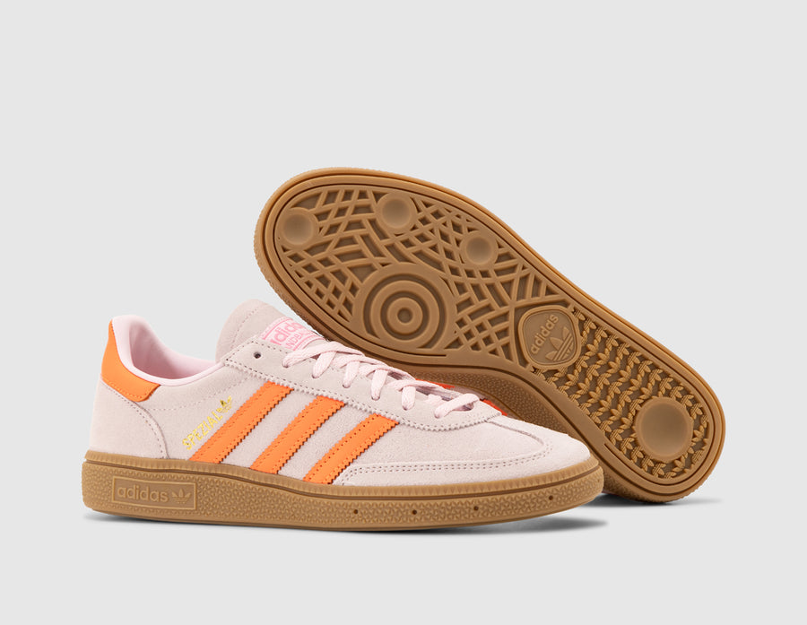adidas Originals Women's Handball Spezial Clear Pink / Solar Orange - Gum
