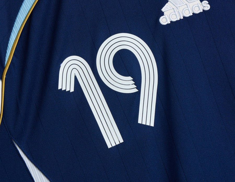 adidas Argentina Away Jersey 2006 Messi / Dark Blue