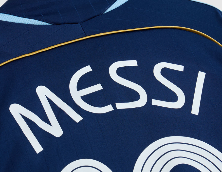 adidas Argentina Away Jersey 2006 Messi / Dark Blue