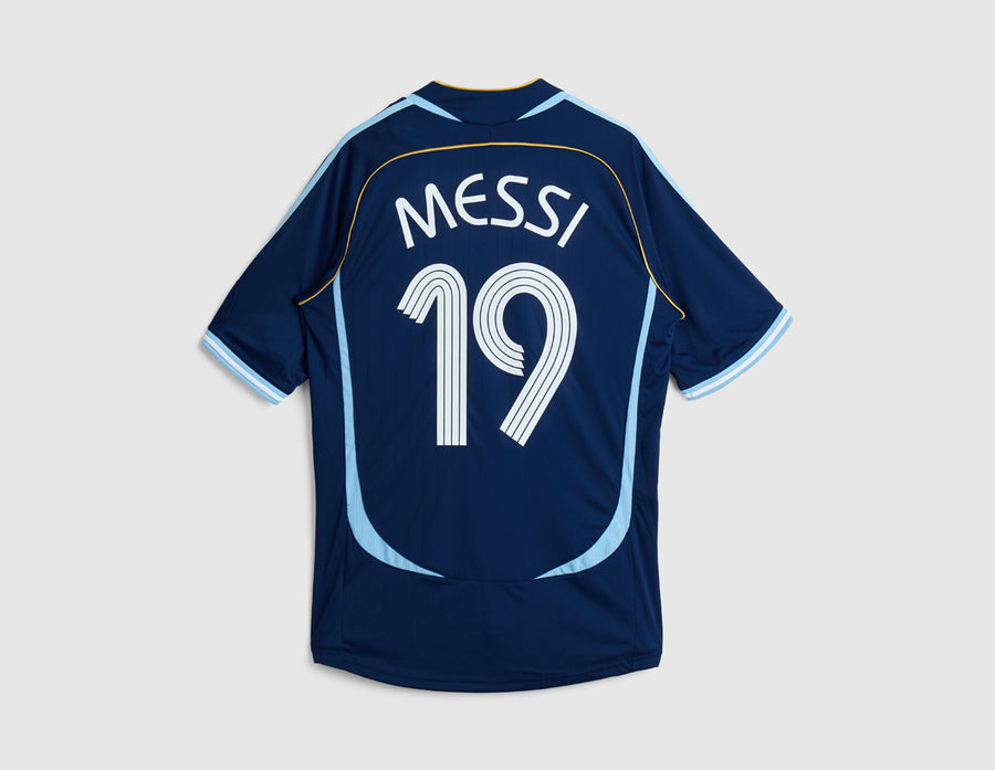 adidas Argentina Away Jersey 2006 Messi / Dark Blue