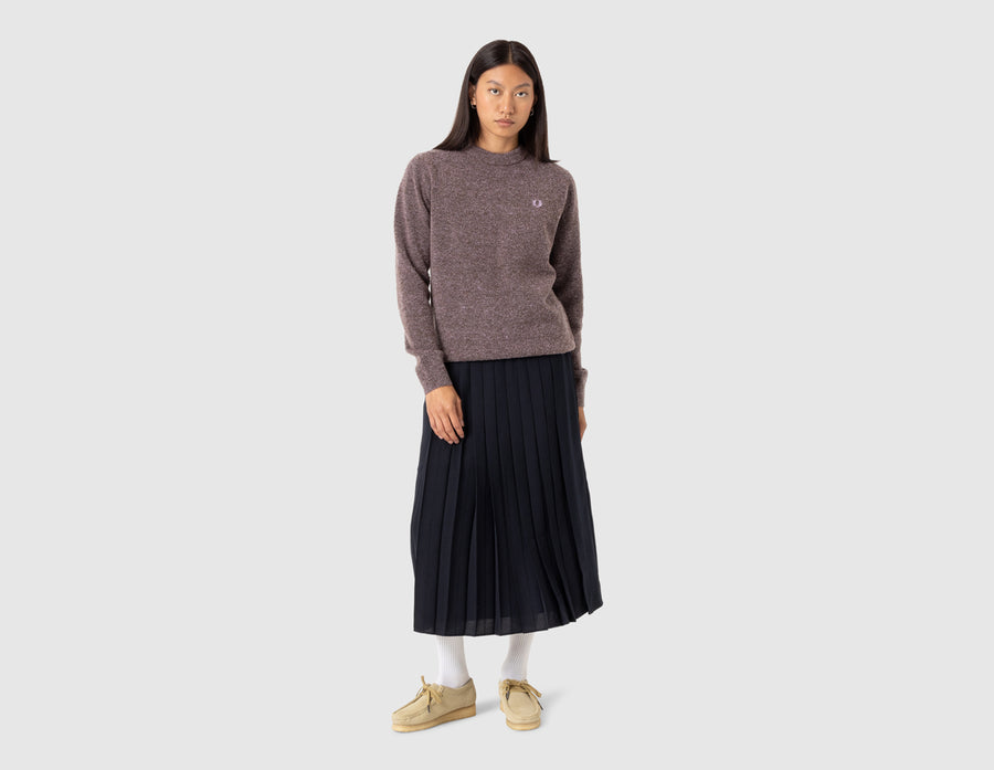 Fred Perry Women's Jumper Road Brick / Ultra Violet