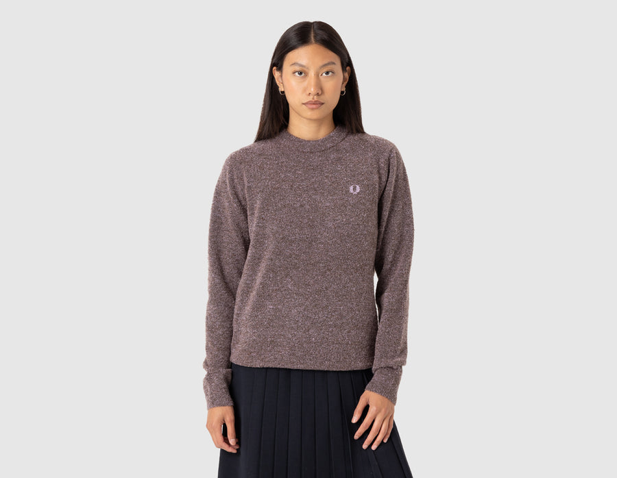 Fred Perry Women's Jumper Road Brick / Ultra Violet