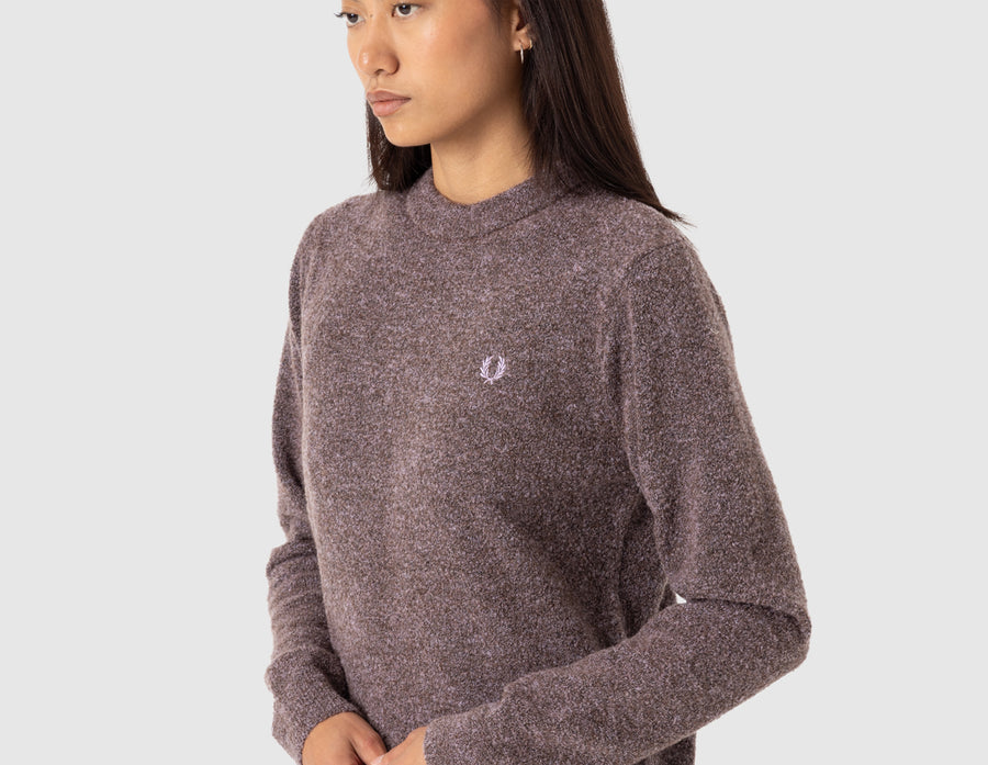Fred Perry Women's Jumper Road Brick / Ultra Violet
