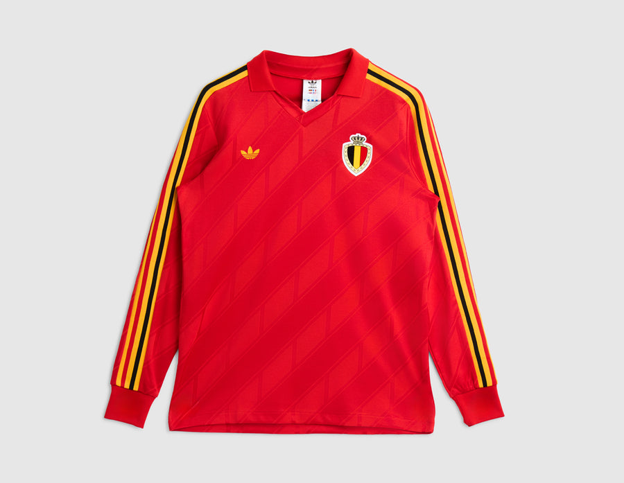 adidas Belgium Home Jersey 1986 / Red