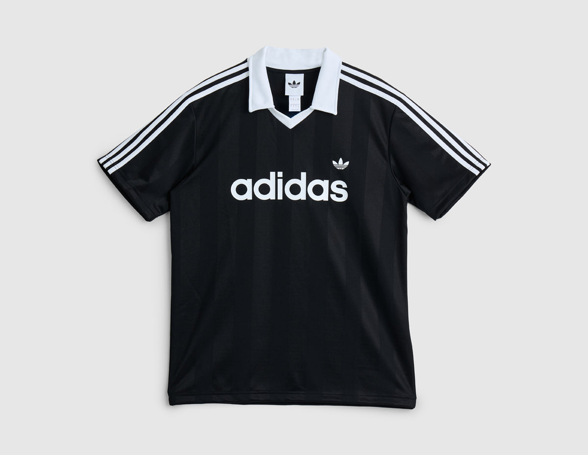 adidas Archive Collar Engineered Jersey / Black