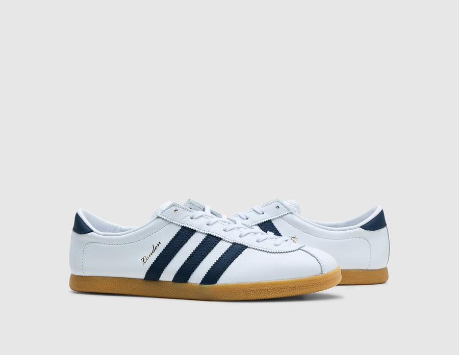 adidas London Ftwr White / Crew Navy - GUM 3 - size? Exclusive
