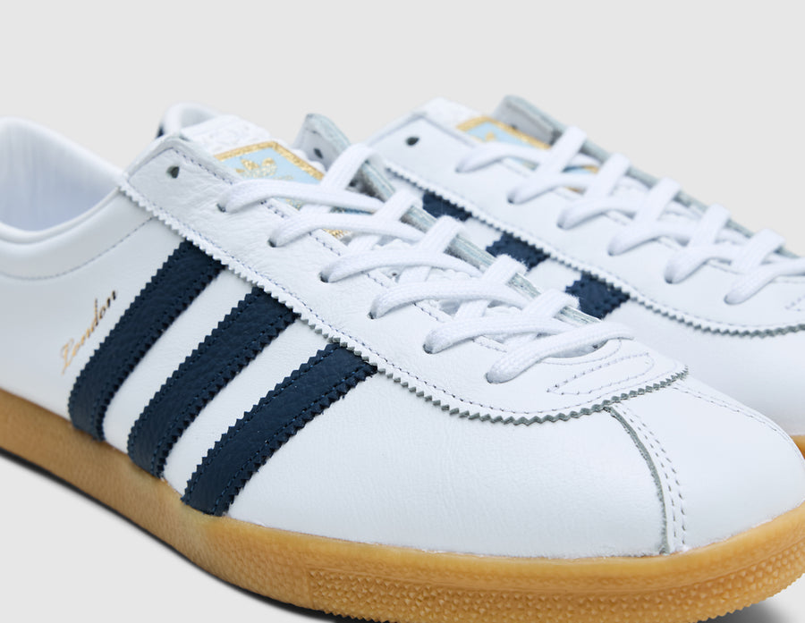 adidas London Ftwr White / Crew Navy - GUM 3 - size? Exclusive