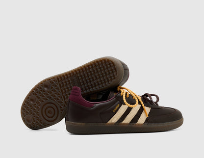 adidas Originals Women's Samba OG Brown / Warm Vanilla