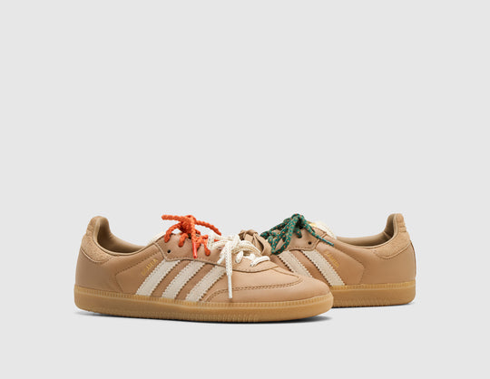 adidas Originals Women's Samba OG Magic Beige / Cream White