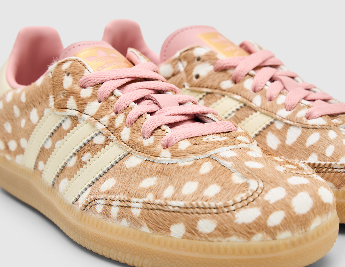 adidas Originals Women's Samba OG Brown Desert / Warm Vanilla