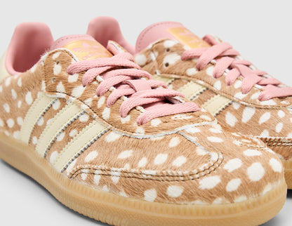 adidas Originals Women's Samba OG Brown Desert / Warm Vanilla