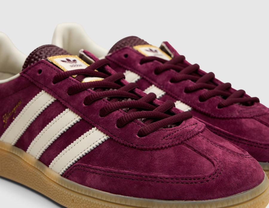 adidas Original Handball Spezial Glasgow Maroon / OWhite - Gum3 - size? Exclusive