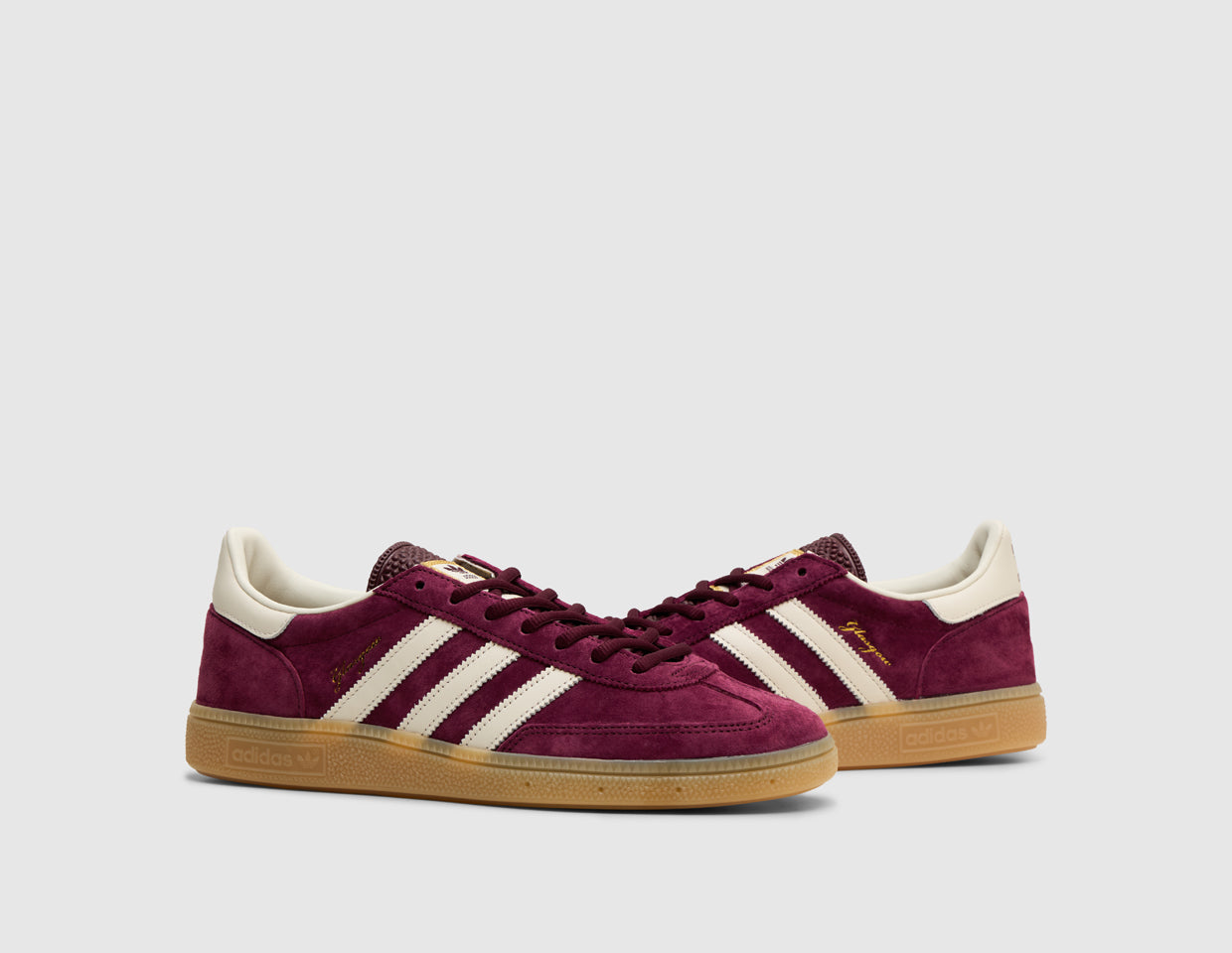 adidas Original Handball Spezial Glasgow Maroon / OWhite - Gum3