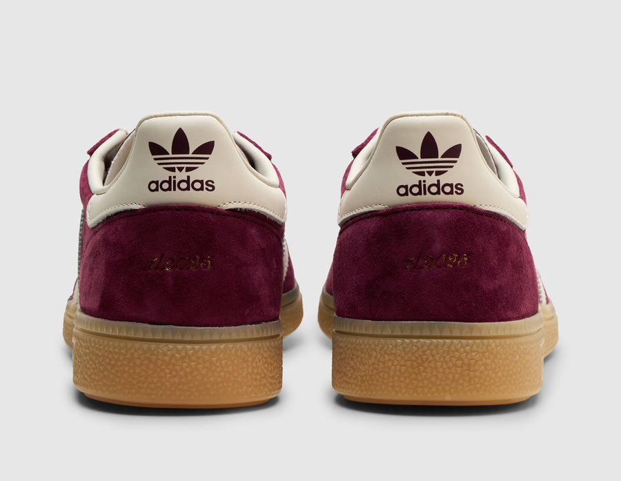 adidas Original Handball Spezial Glasgow Maroon / OWhite - Gum3 - size? Exclusive
