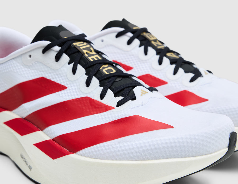 adidas Adizero EVO SL Woven Ftwr White / Team Collegiate Red