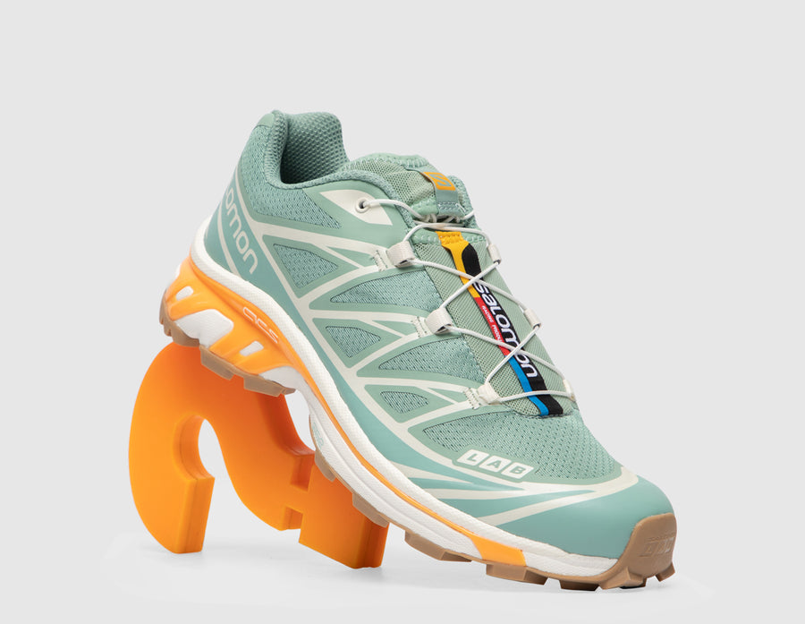 Salomon Sportstyle XT-6 Granite Green / Aqua - Blazing Orange