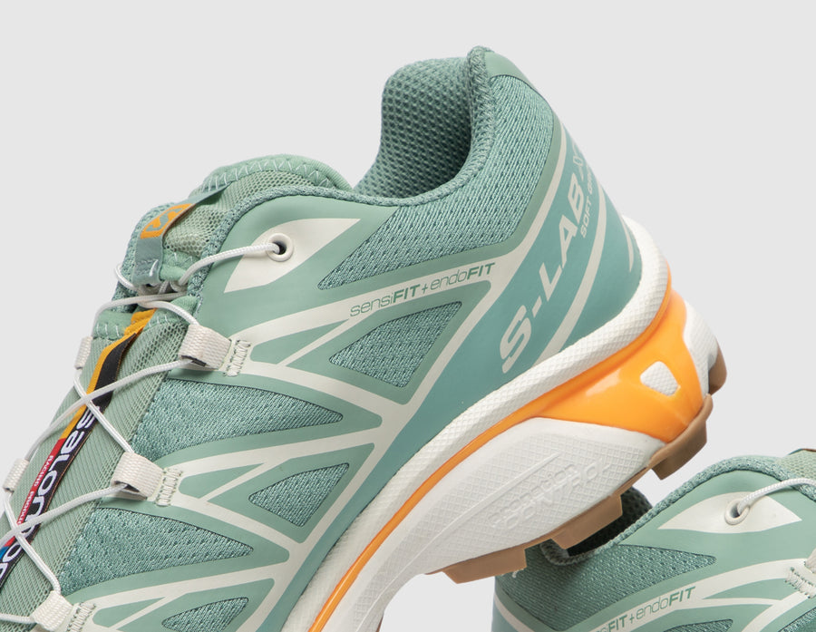 Salomon Sportstyle XT-6 Granite Green / Aqua - Blazing Orange