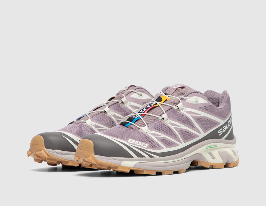 Salomon Sportstyle XT-6 Quail / Plum Kitten - Vanilla