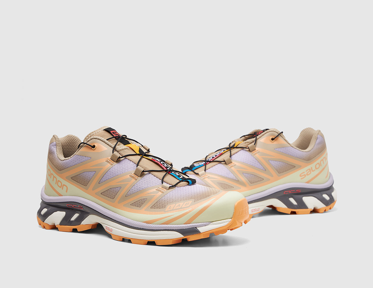 Salomon Sportstyle XT-6 SKYLINE White Pepper / Peach Quartz