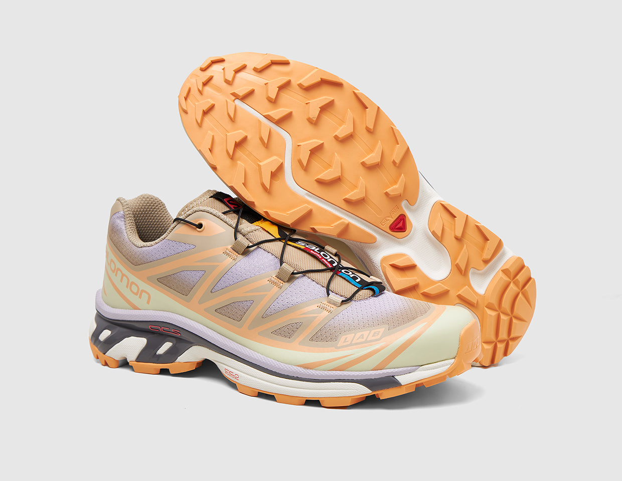 Salomon Sportstyle XT-6 SKYLINE White Pepper / Peach Quartz
