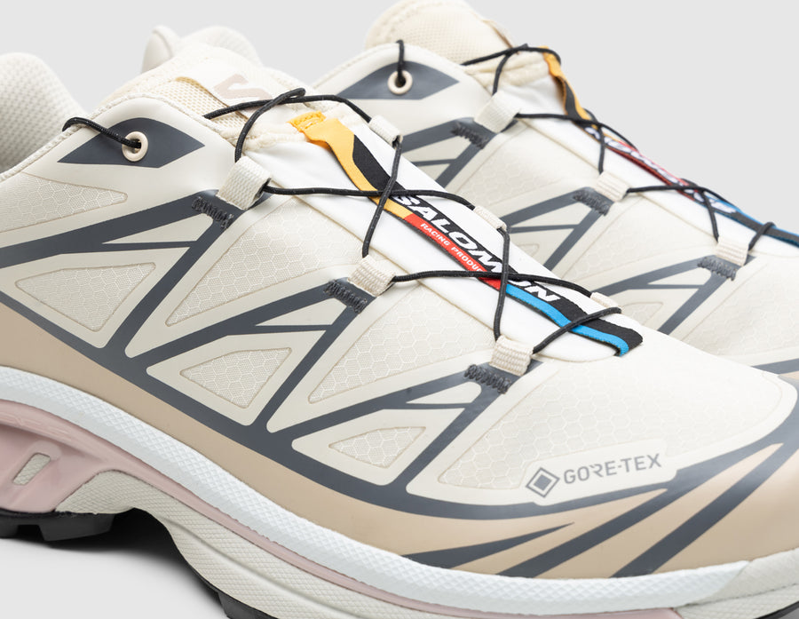 Salomon XT-6 GORE-TEX Almond Milk / Feather Gray - Pale Mauve