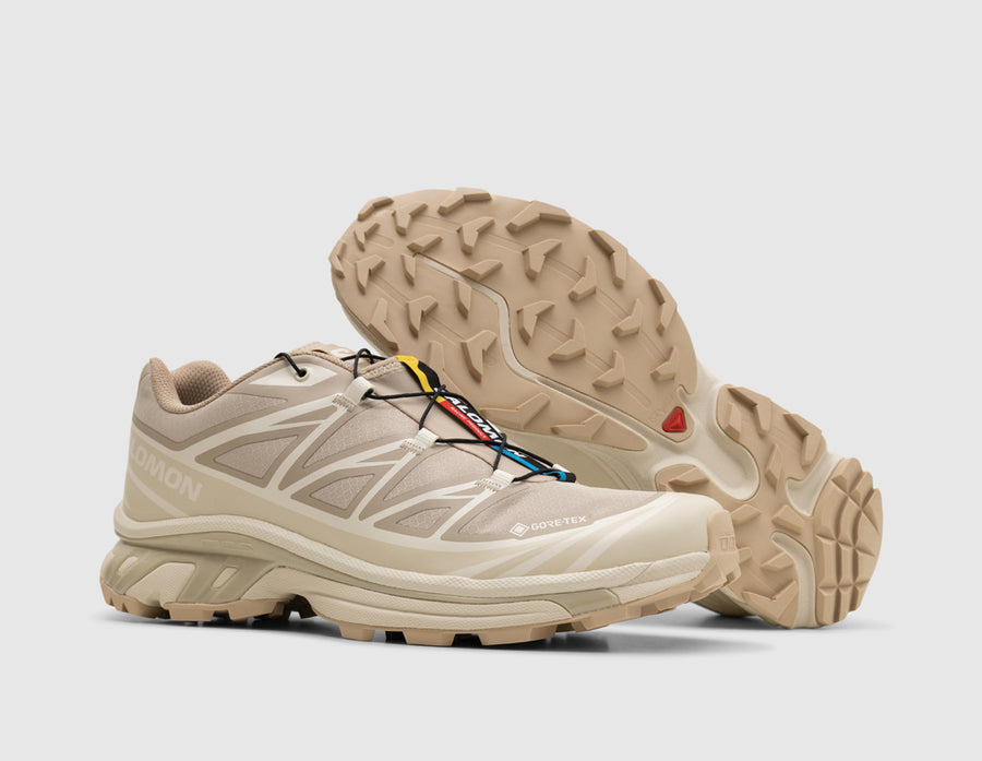 Salomon XT-6 GORE-TEX Oxford Tan / Almond Milk - Safari