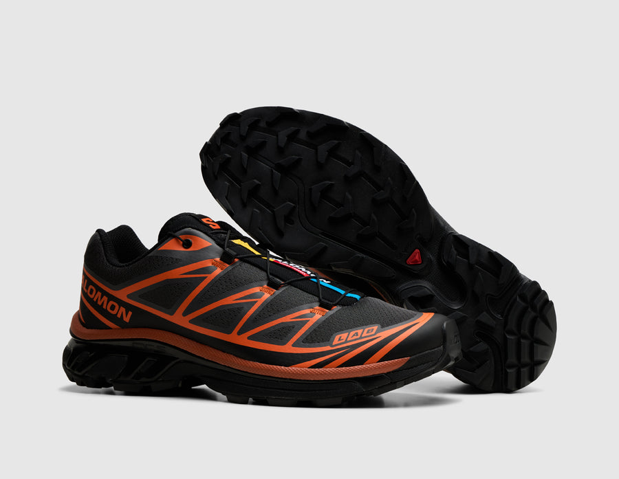 Salomon XT-6 Asphalt / Black - Red Orange