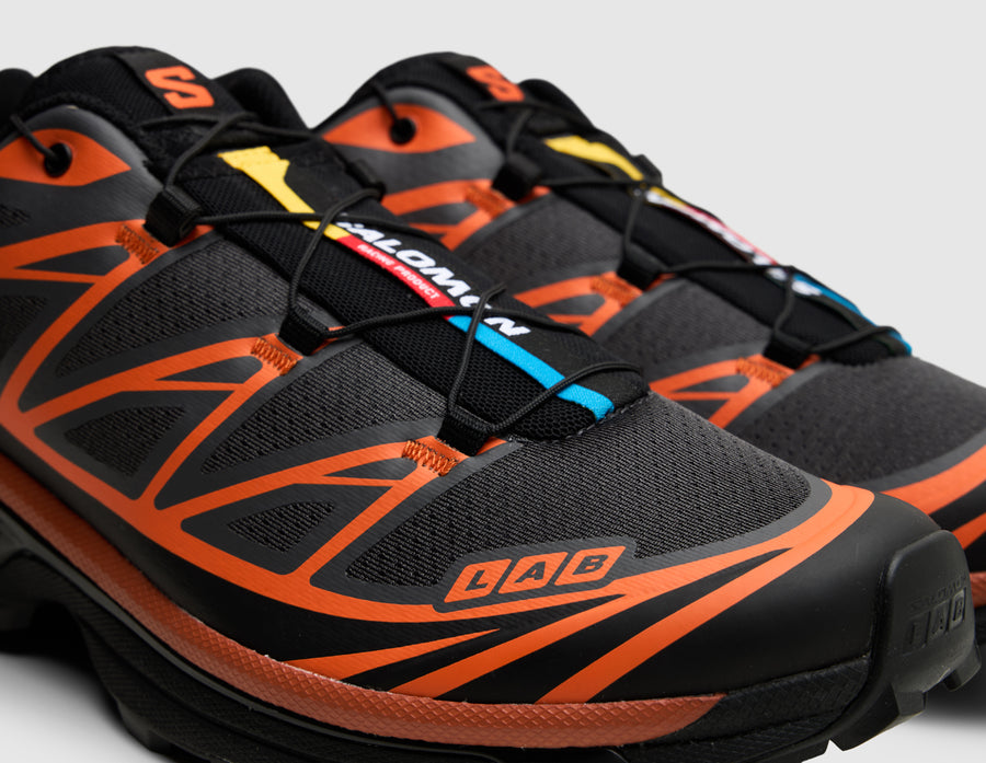 Salomon XT-6 Asphalt / Black - Red Orange