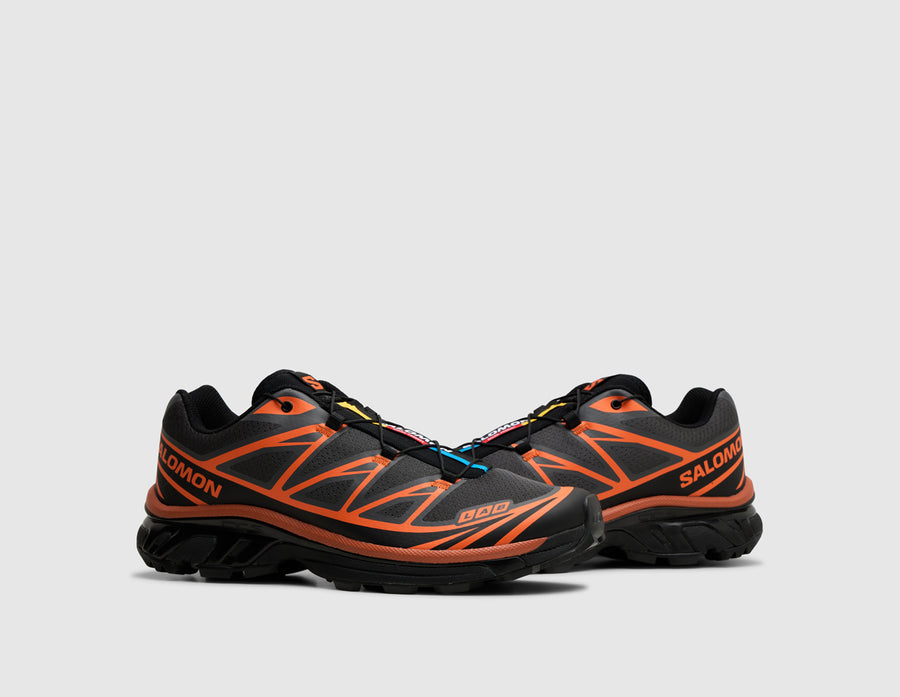 Salomon XT-6 Asphalt / Black - Red Orange