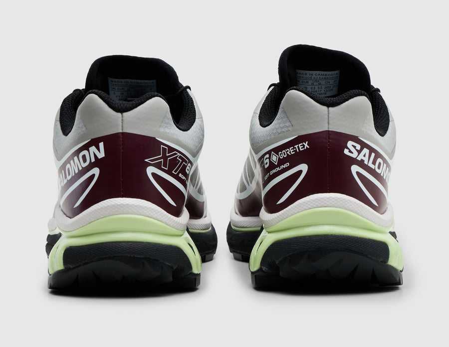 Salomon XT-6 GTX Paloma / Maroon Banner