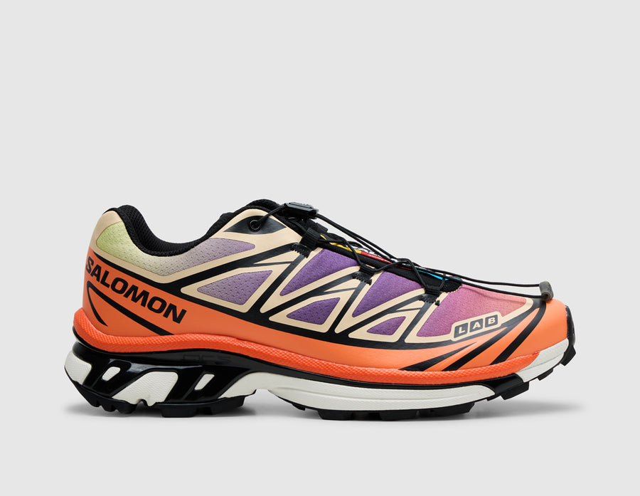Salomon XT-6 Black / Almond Cream - Dragon Fire