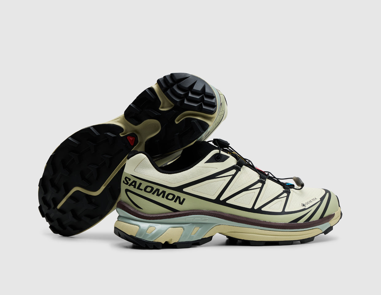 Salomon XT-6 GTX Asparagus Green / Tea - Brown Chocolate – size