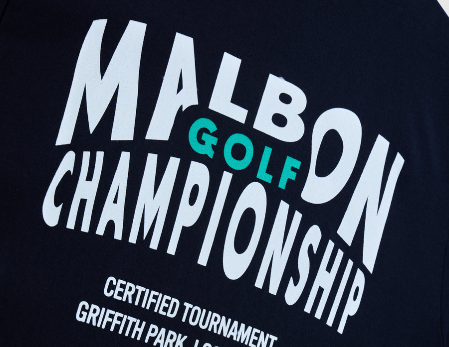 Malbon Bermuda Championship T-Shirt / Midnight