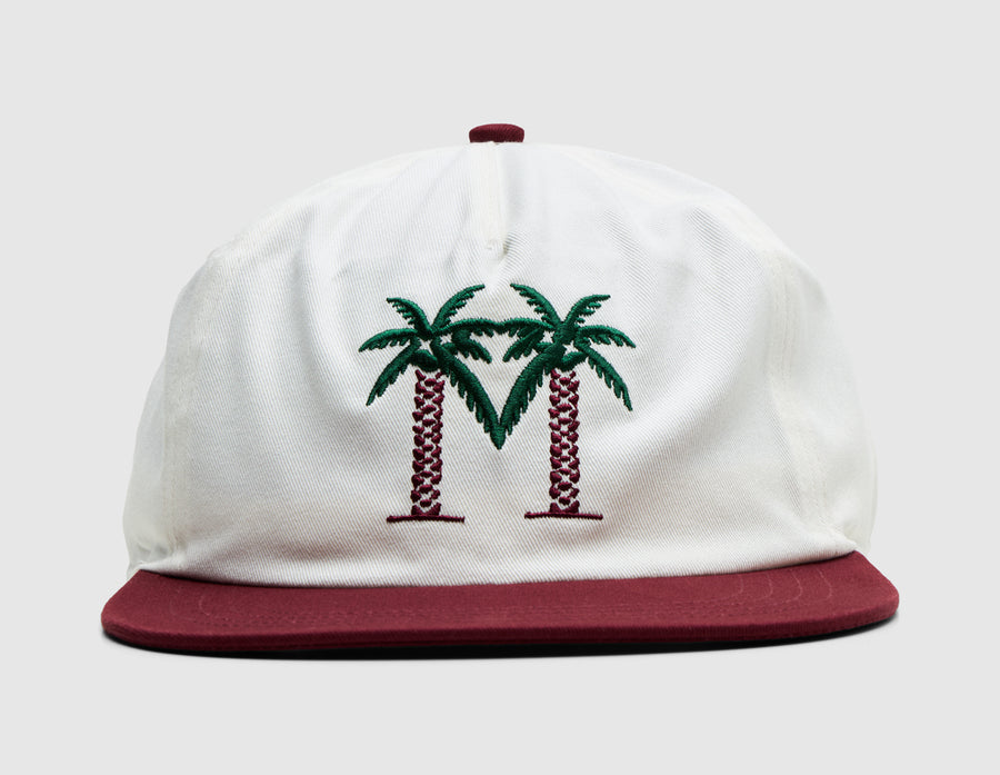 Malbon Palma Drive Snapback / Whisper White
