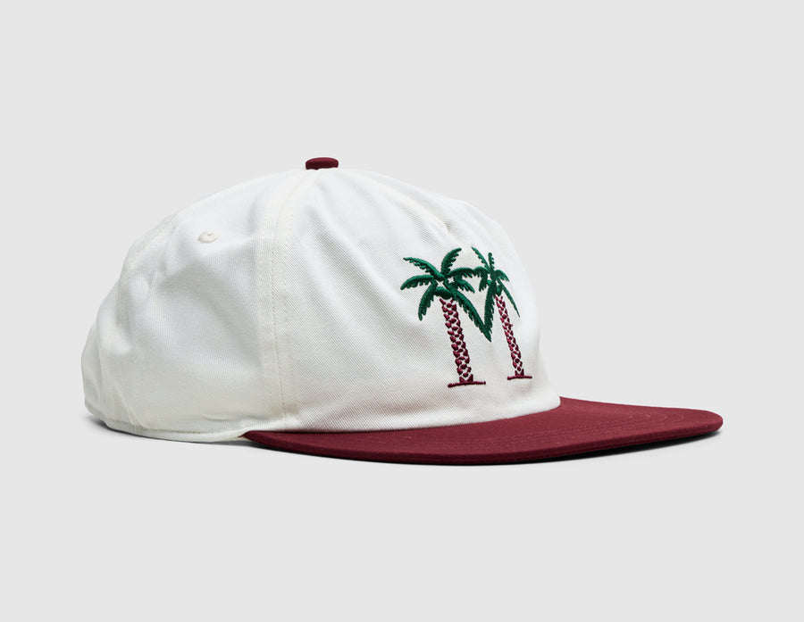 Malbon Palma Drive Snapback / Whisper White