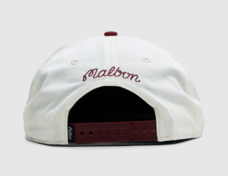 Malbon Palma Drive Snapback / Whisper White