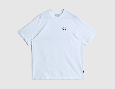Malbon Bermuda Playa T-Shirt / Bright White