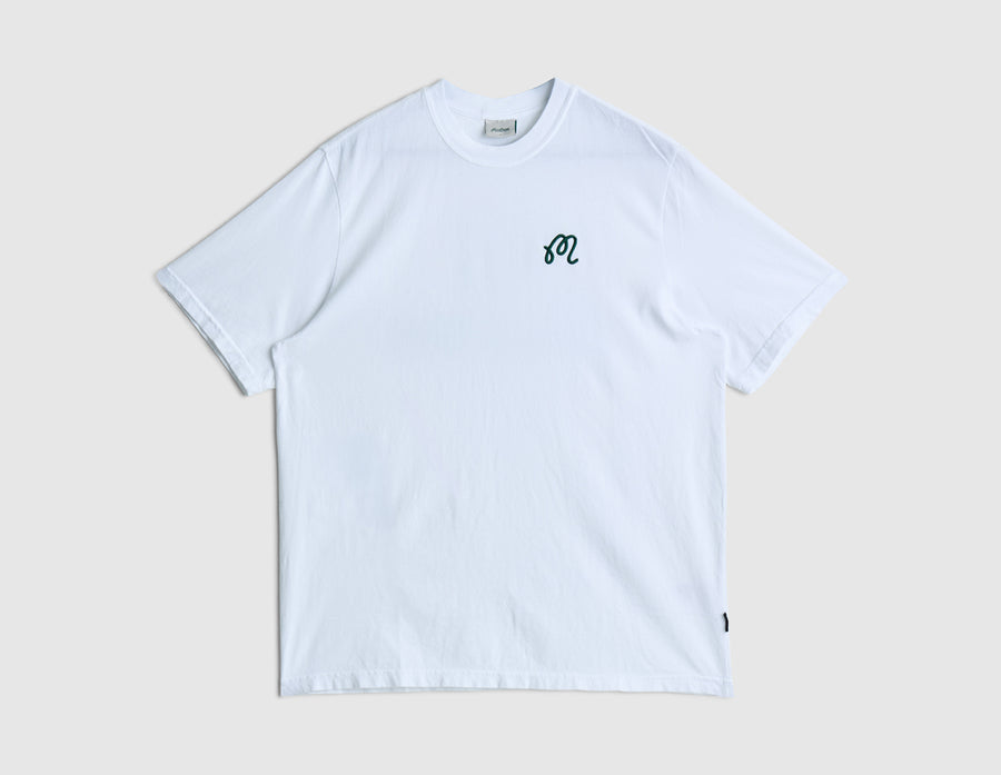 Malbon Bermuda Playa T-Shirt / Bright White