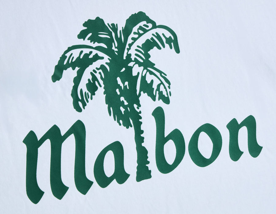 Malbon Bermuda Playa T-Shirt / Bright White