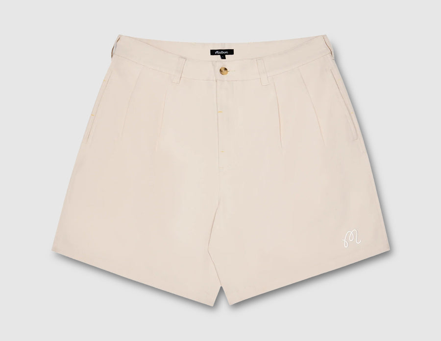 Malbon Classic Pleated Short / Sand