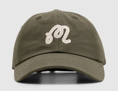 Malbon Washed Applique Hat Cypress Green