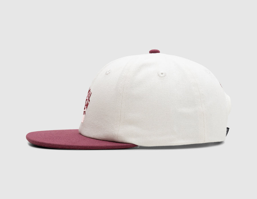 Malbon Sportiva Painters Cap Ivory / Vino