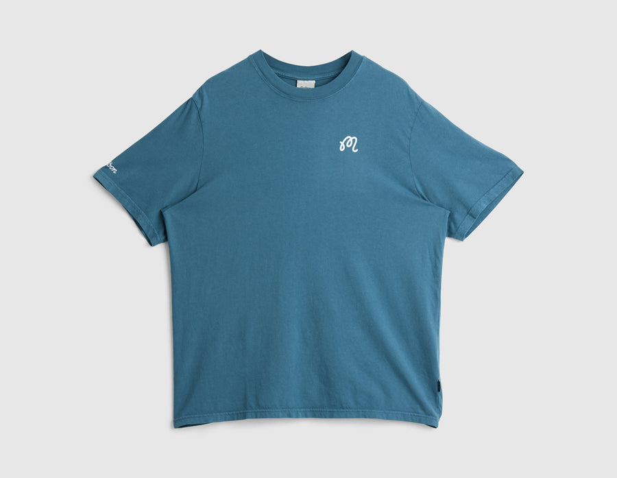 Malbon Bermuda T-shirt / Aegean Blue